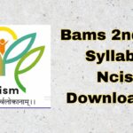 bams 2nd prof syllabus ncism download pdf